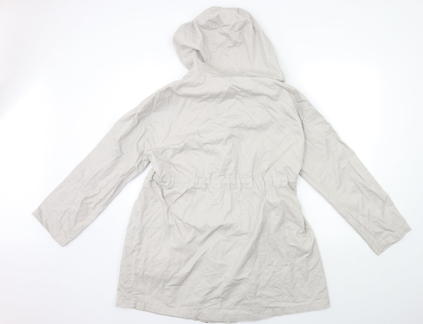 ASOS Womens Grey   Overcoat Coat Size 8