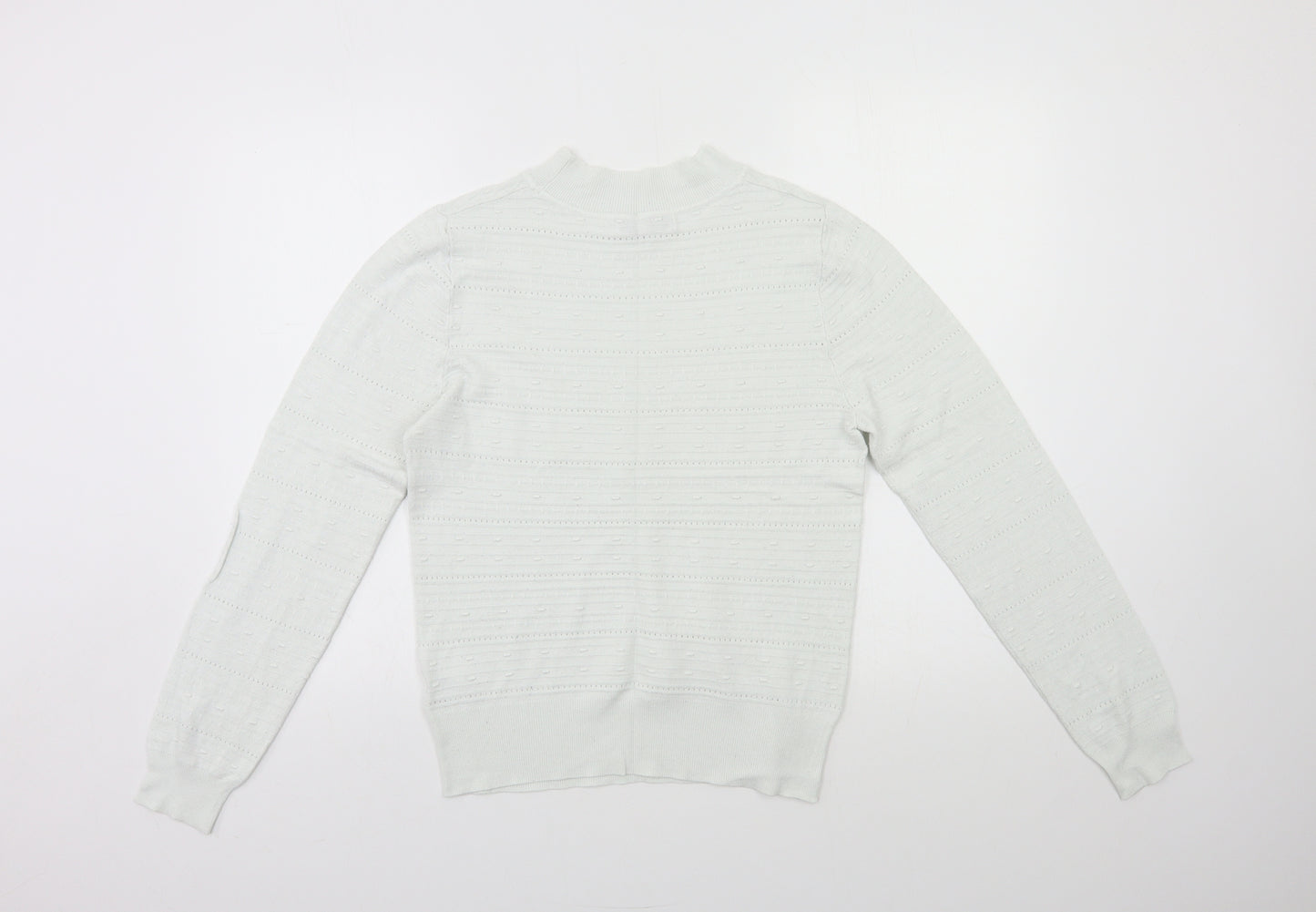NXT Womens White  Knit Pullover Jumper Size 12