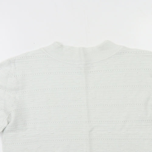 NXT Womens White  Knit Pullover Jumper Size 12