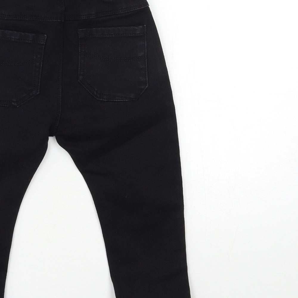 NEXT Baby Black  Denim Cargo Jeans Size 18 Months