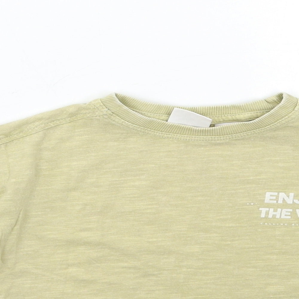 Zara Baby Beige   Basic T-Shirt Size 18-24 Months