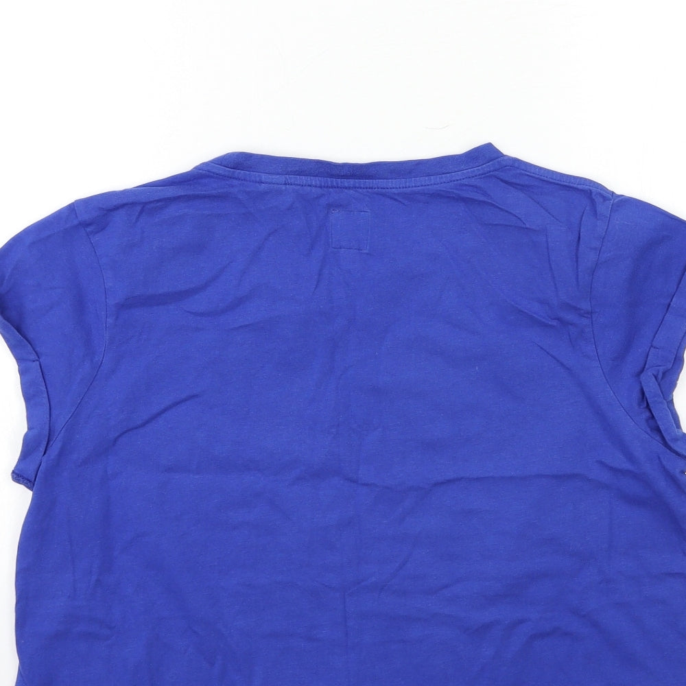 Jack Wills Womens Blue   Basic T-Shirt Size 6