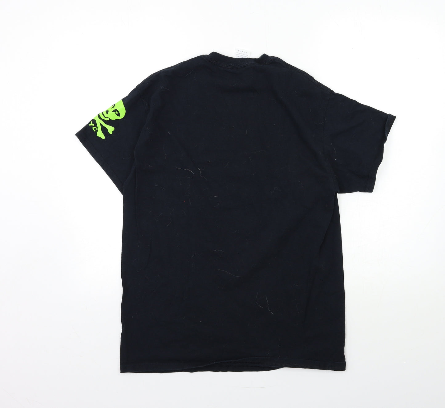 Gildan Mens Black    T-Shirt Size M