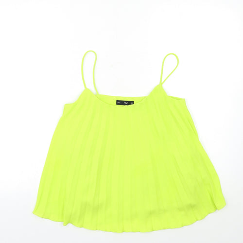 F&F Womens Green   Basic Tank Size 6