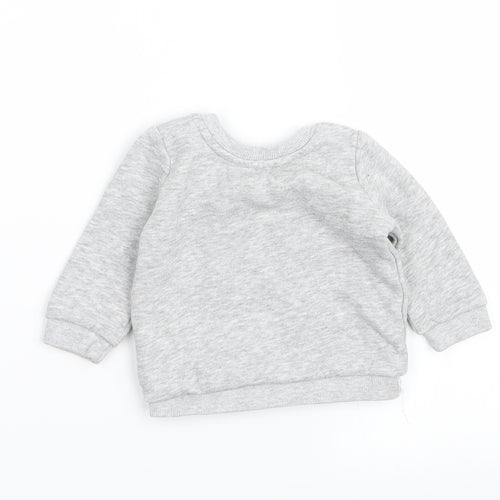 Matalan Boys Grey   Pullover Jumper Size 0-3 Months