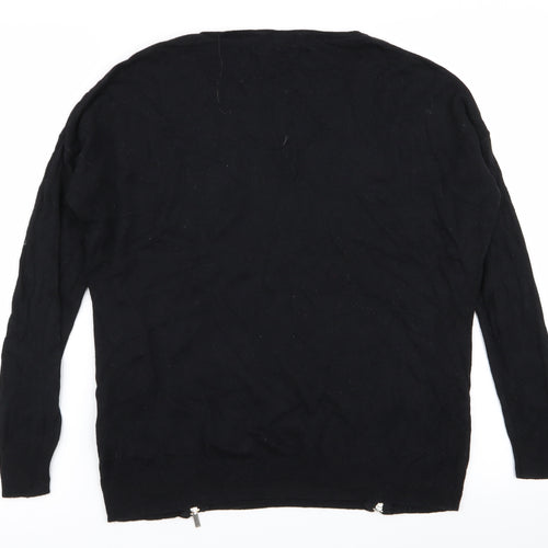 F&F Womens Black   Pullover Jumper Size 8