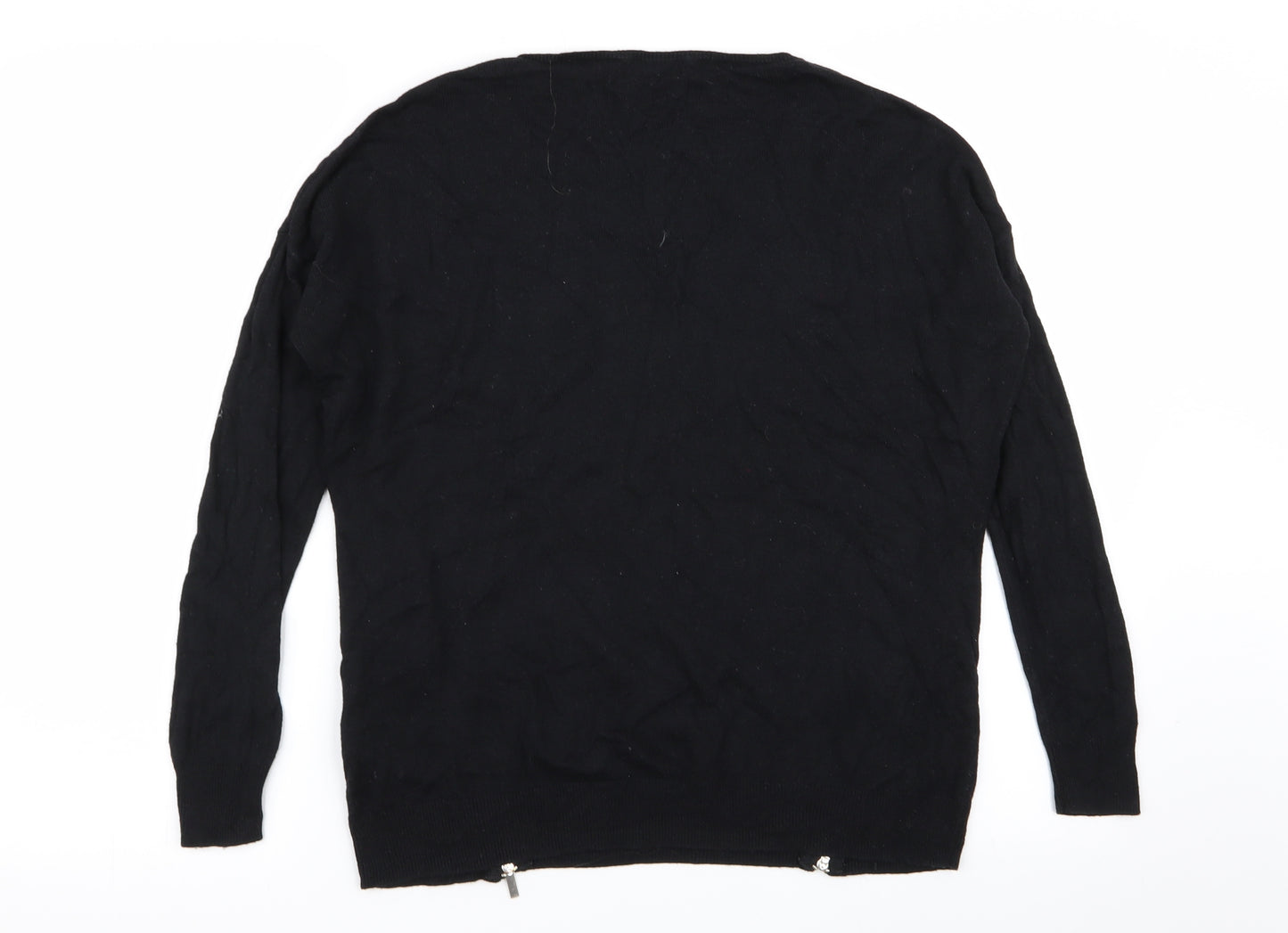 F&F Womens Black   Pullover Jumper Size 8