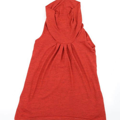 mandi Womens Orange   Fit & Flare  Size 10