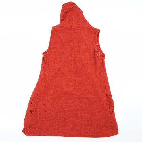 mandi Womens Orange   Fit & Flare  Size 10