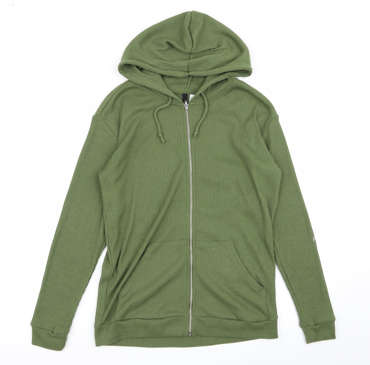 Divided by H&M Womens Green   Full Zip Jumper Size S