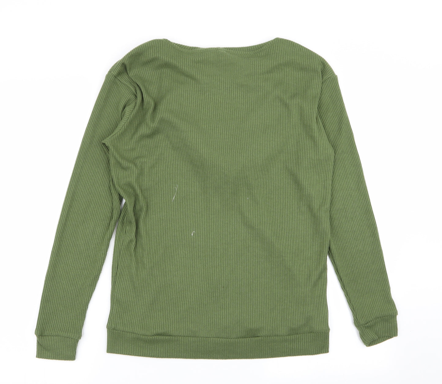 Divided by H&M Womens Green   Full Zip Jumper Size S