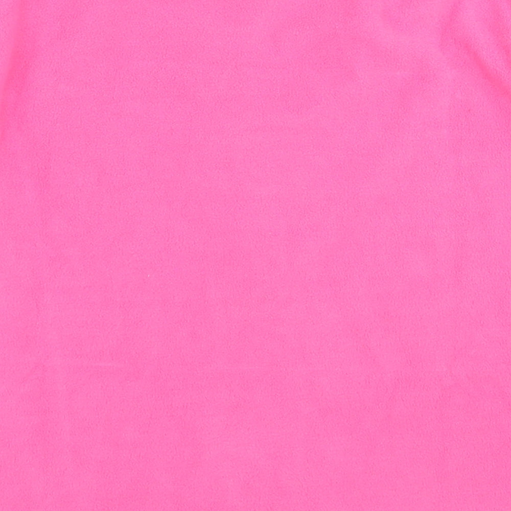 Asda George Womens Pink Solid  Top Pyjama Top Size 8  - size 8-10
