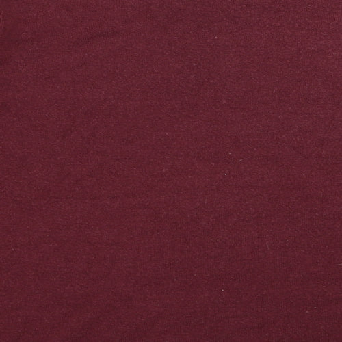 M&S Womens Red   Pullover Jumper Size 14