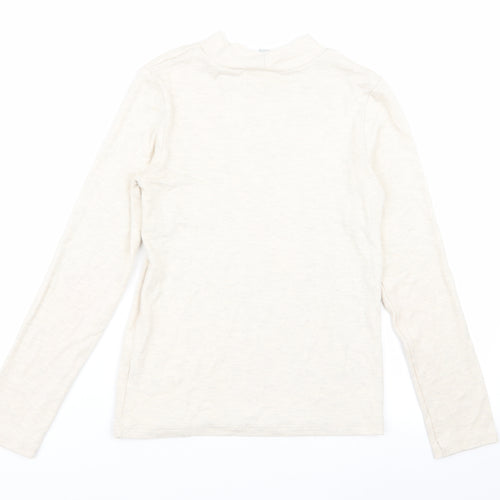 TU Girls Beige   Basic T-Shirt Size 11 Years