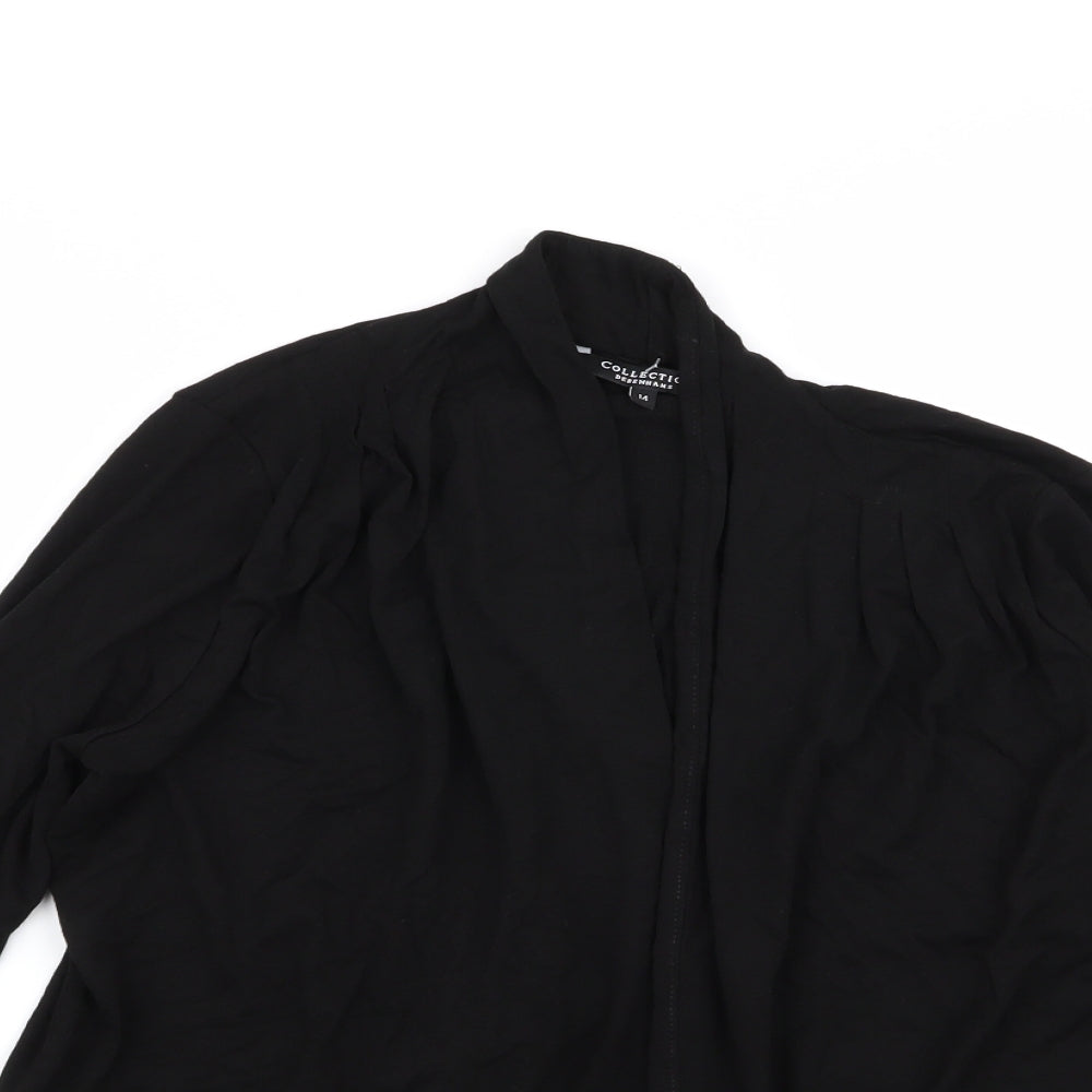 Debenhams Womens Black   Cardigan Jumper Size 14