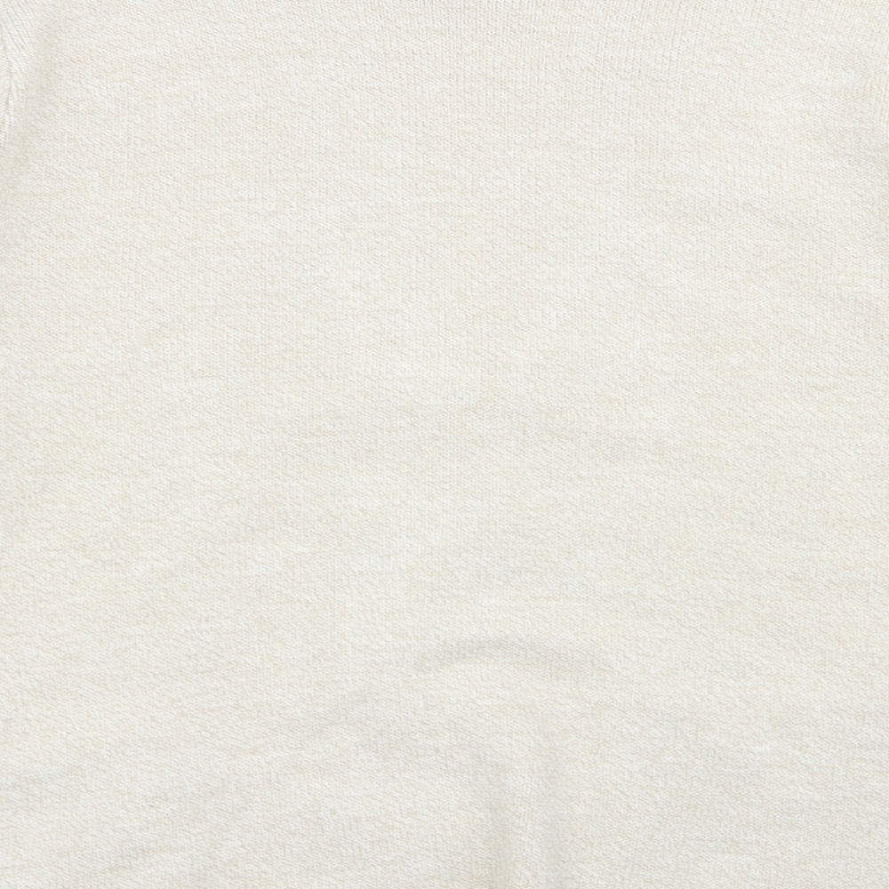 Classic Image Womens Beige   Cardigan Jumper Size S