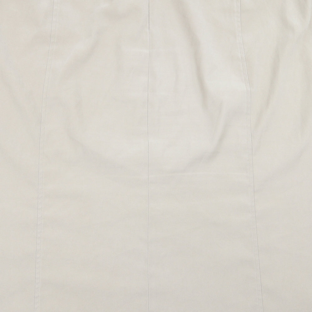 Ann Harvey Womens Beige   Flare Skirt Size 26