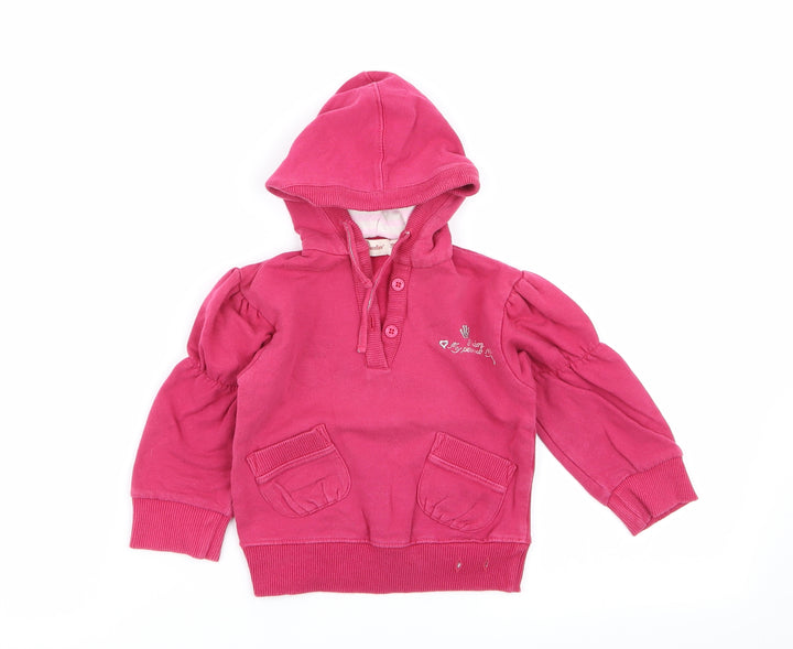 montefiore Girls Pink Pullover Jumper Size 18-24 Months