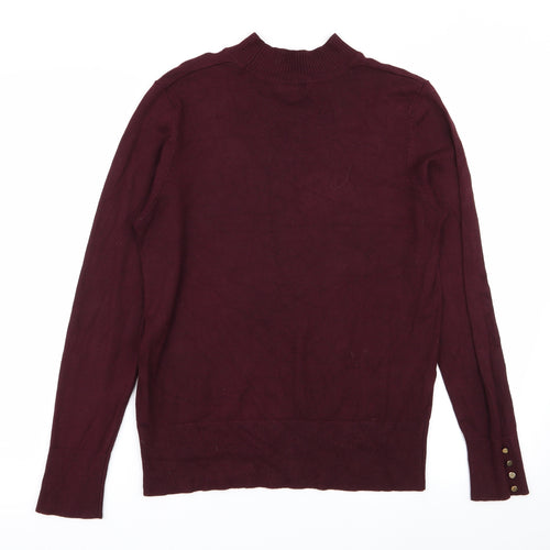 F&F Womens Red   Pullover Jumper Size 12