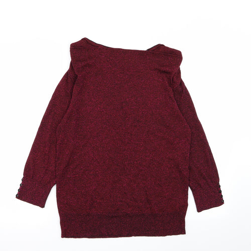 M&Co Womens Purple   Pullover Jumper Size 14
