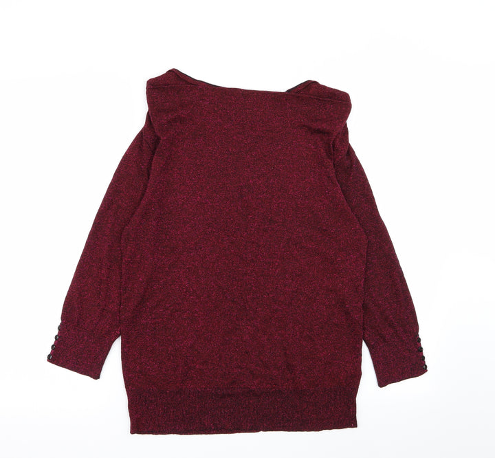 M&Co Womens Purple   Pullover Jumper Size 14
