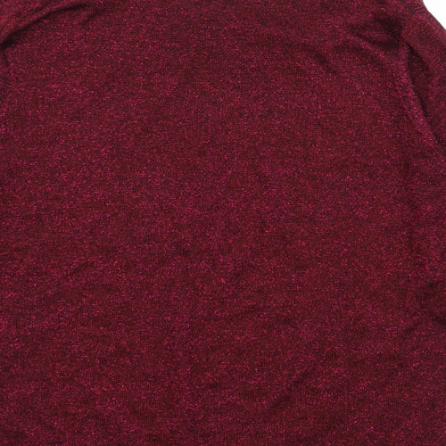 M&Co Womens Purple   Pullover Jumper Size 14