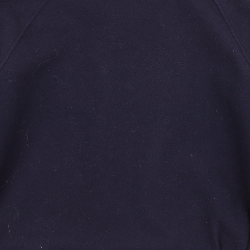 Edinburgh Womens Blue   Overcoat Coat Size 14