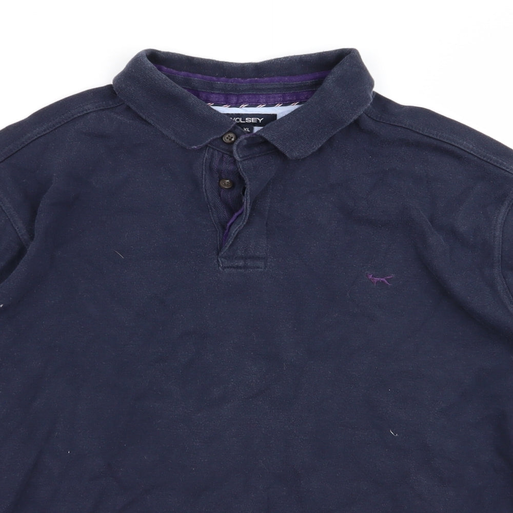 Wolsey Mens Blue   Pullover Jumper Size XL  - polo/jumper