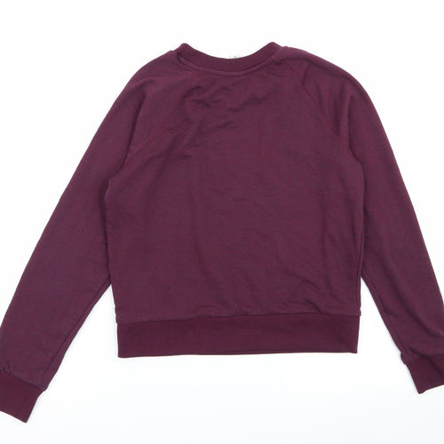 Divided by H&M Womens Purple   Pullover Jumper Size XS