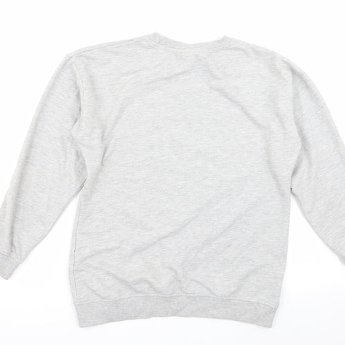 Disney Womens Grey   Pullover Jumper Size 6