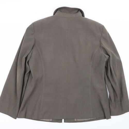 Classic Womens Grey   Jacket  Size 16