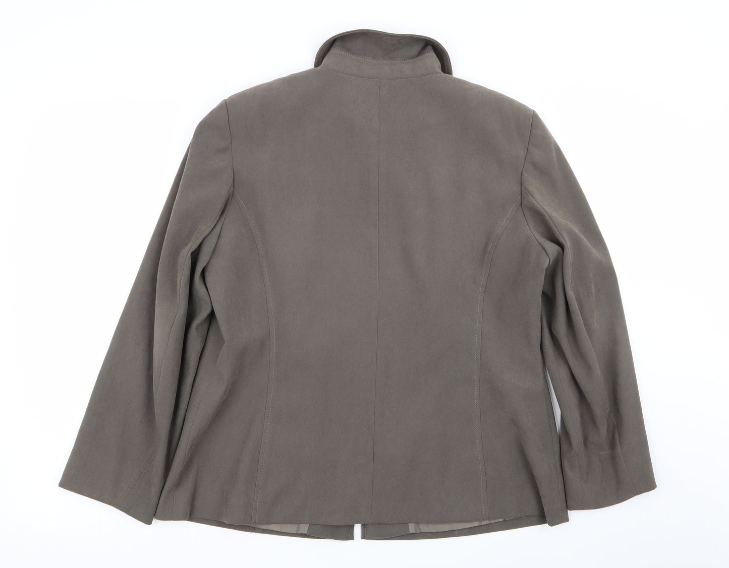 Classic Womens Grey   Jacket  Size 16