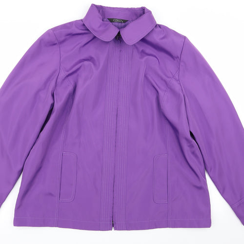 BM Womens Purple   Jacket  Size M