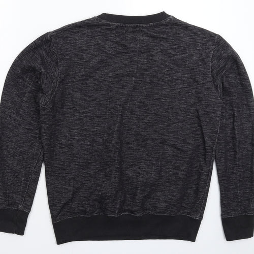 Boohoo Mens Blue   Pullover Sweatshirt Size S