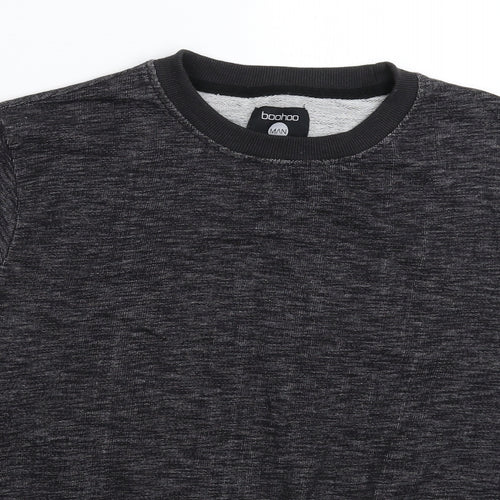Boohoo Mens Blue   Pullover Sweatshirt Size S