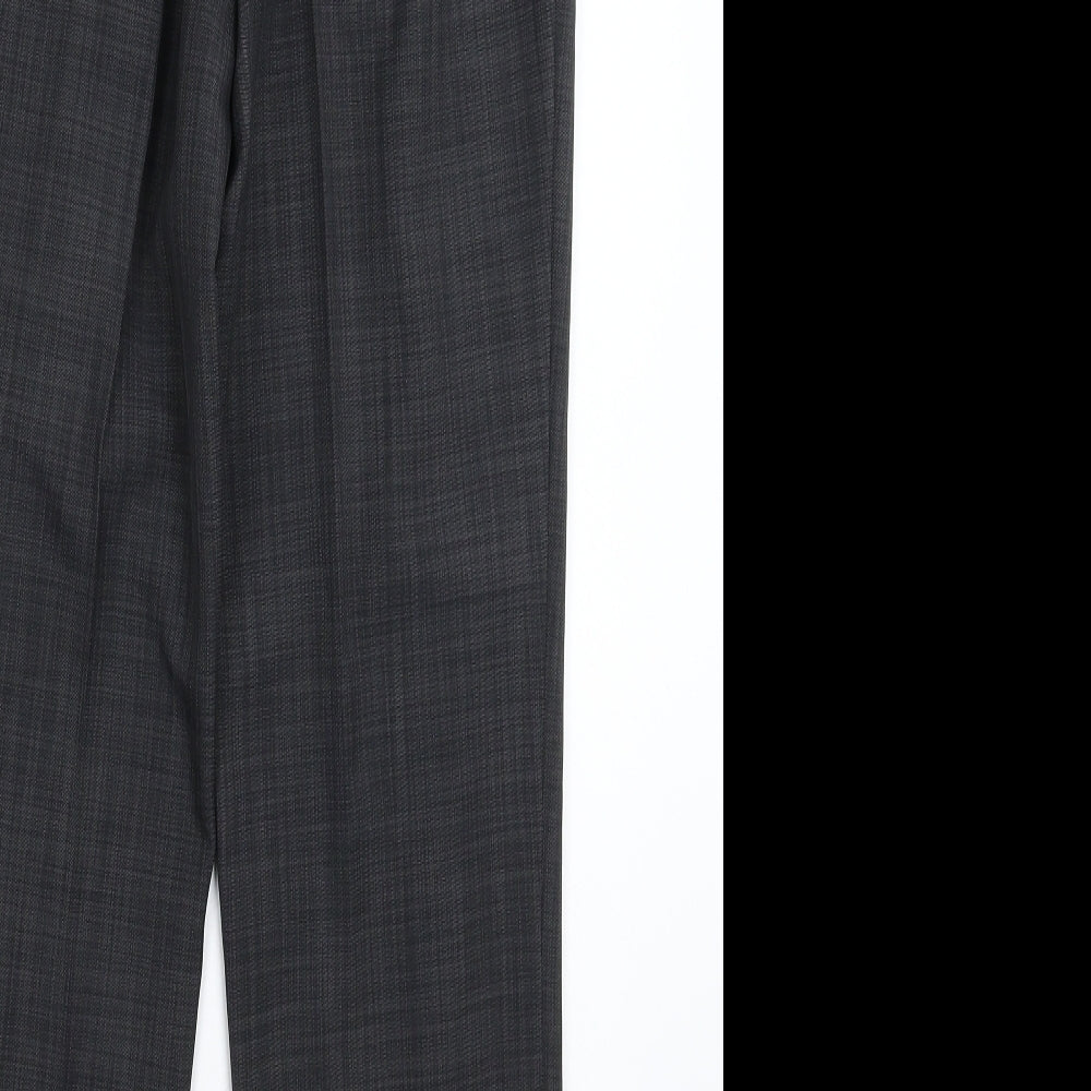 Marks and Spencer Womens Grey   Trousers  Size 8 L30 in