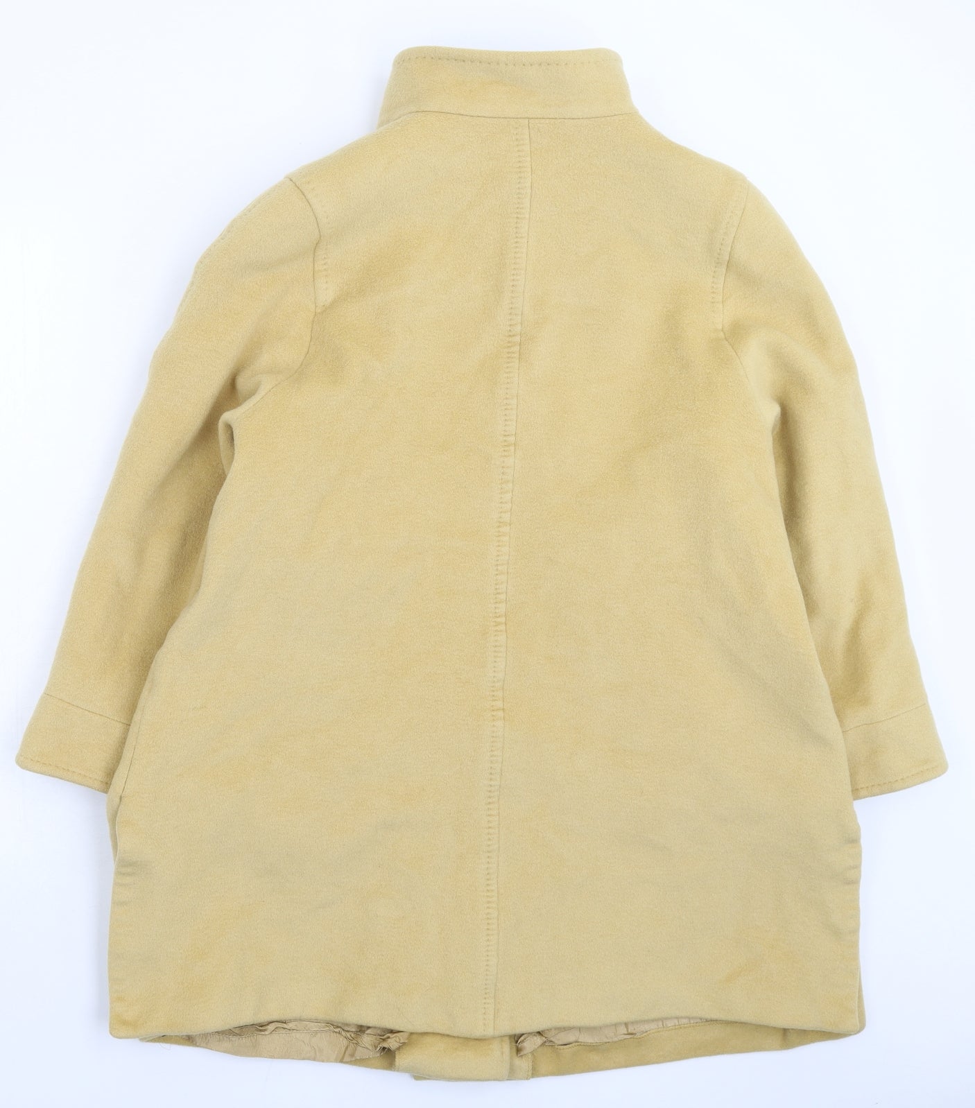 Bauer Womens Beige   Pea Coat Coat Size L