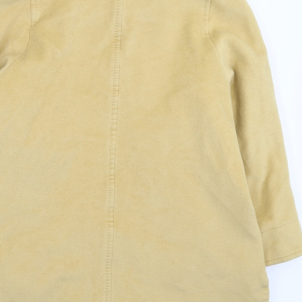 Bauer Womens Beige   Pea Coat Coat Size L
