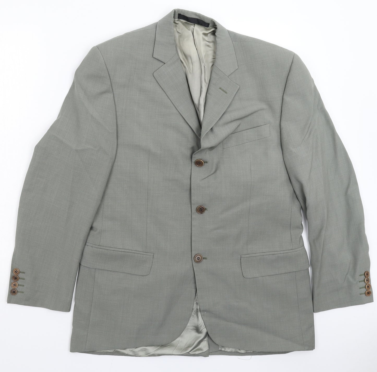Marks and Spencer Mens Grey   Jacket Suit Jacket Size 38