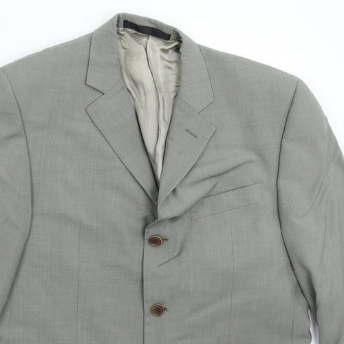 Marks and Spencer Mens Grey   Jacket Suit Jacket Size 38