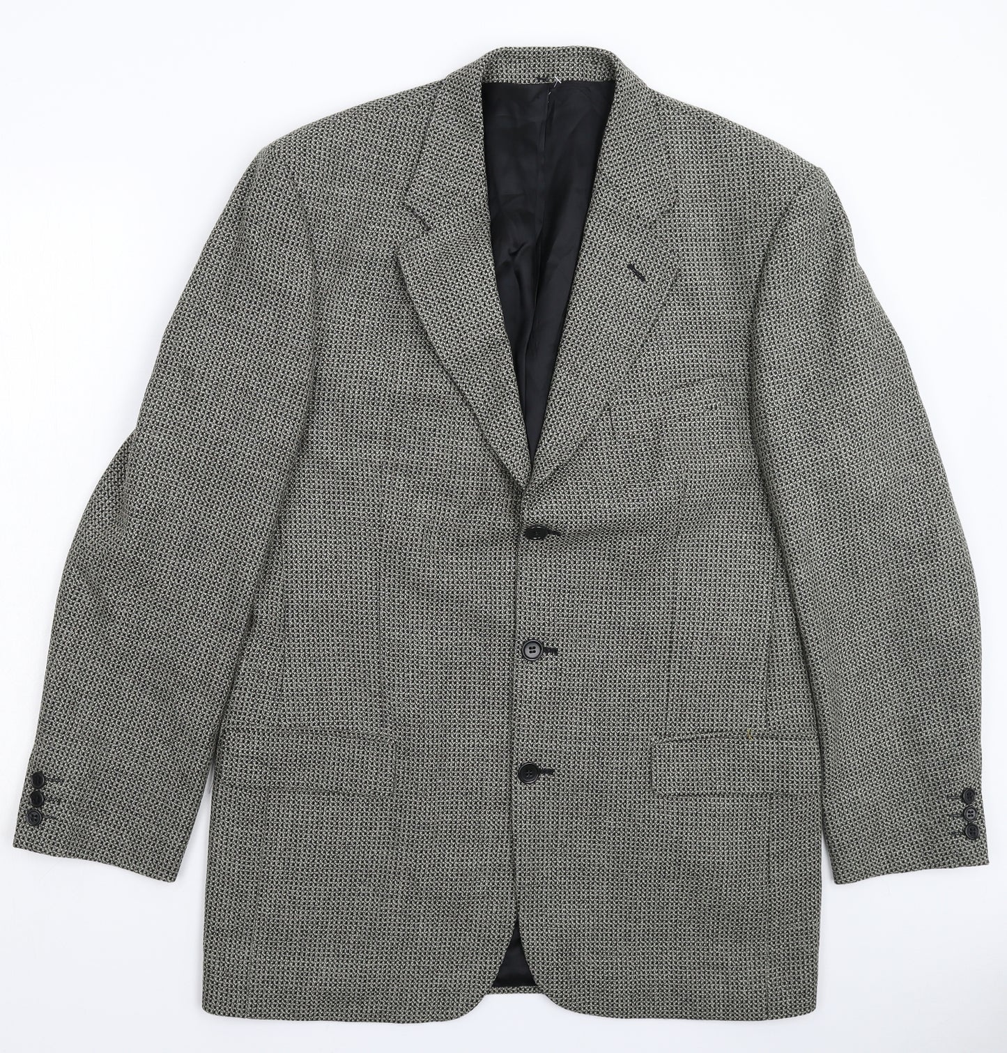 Preworn Mens Grey   Jacket Suit Jacket Size 42