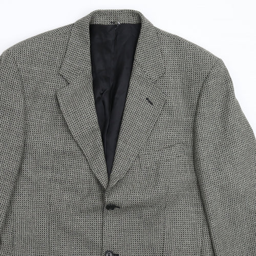 Preworn Mens Grey   Jacket Suit Jacket Size 42