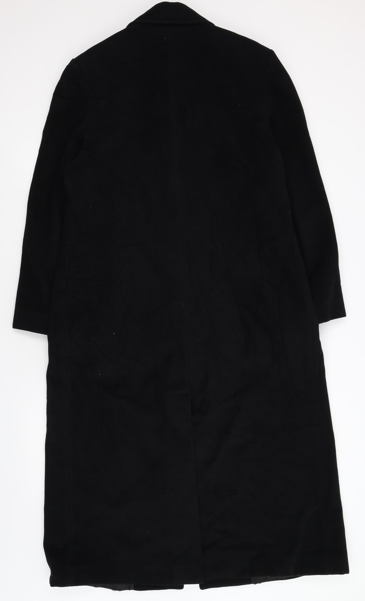 Kristen Blake Womens Black   Overcoat Coat Size 10