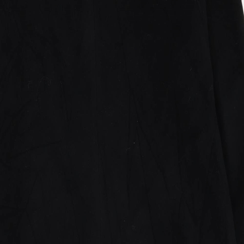 Kristen Blake Womens Black   Overcoat Coat Size 10