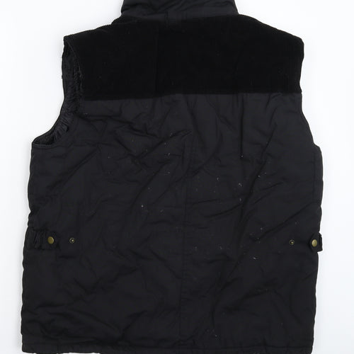 Groundwork Mens Black   Gilet Jacket Size L