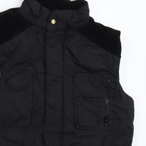 Groundwork Mens Black   Gilet Jacket Size L