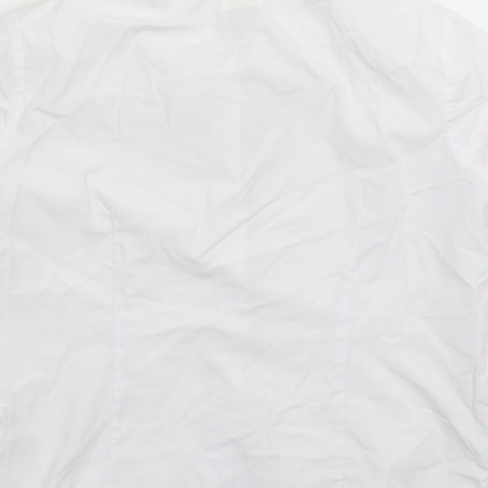 George Boys White   Basic Button-Up Size 7-8 Years