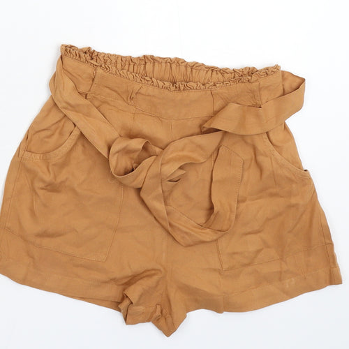 Primark Womens Beige   Hot Pants Shorts Size 4