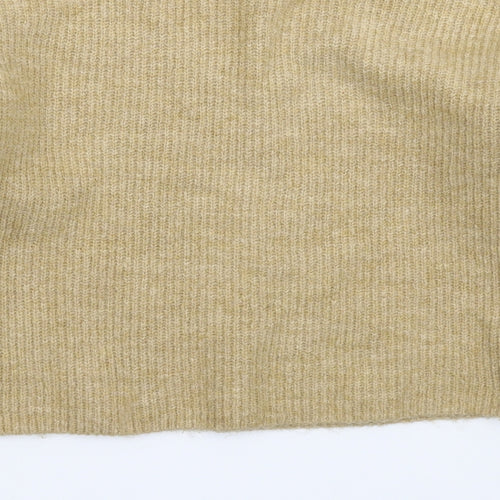 H&M Girls Beige  Knit Pullover Jumper Size 9-10 Years