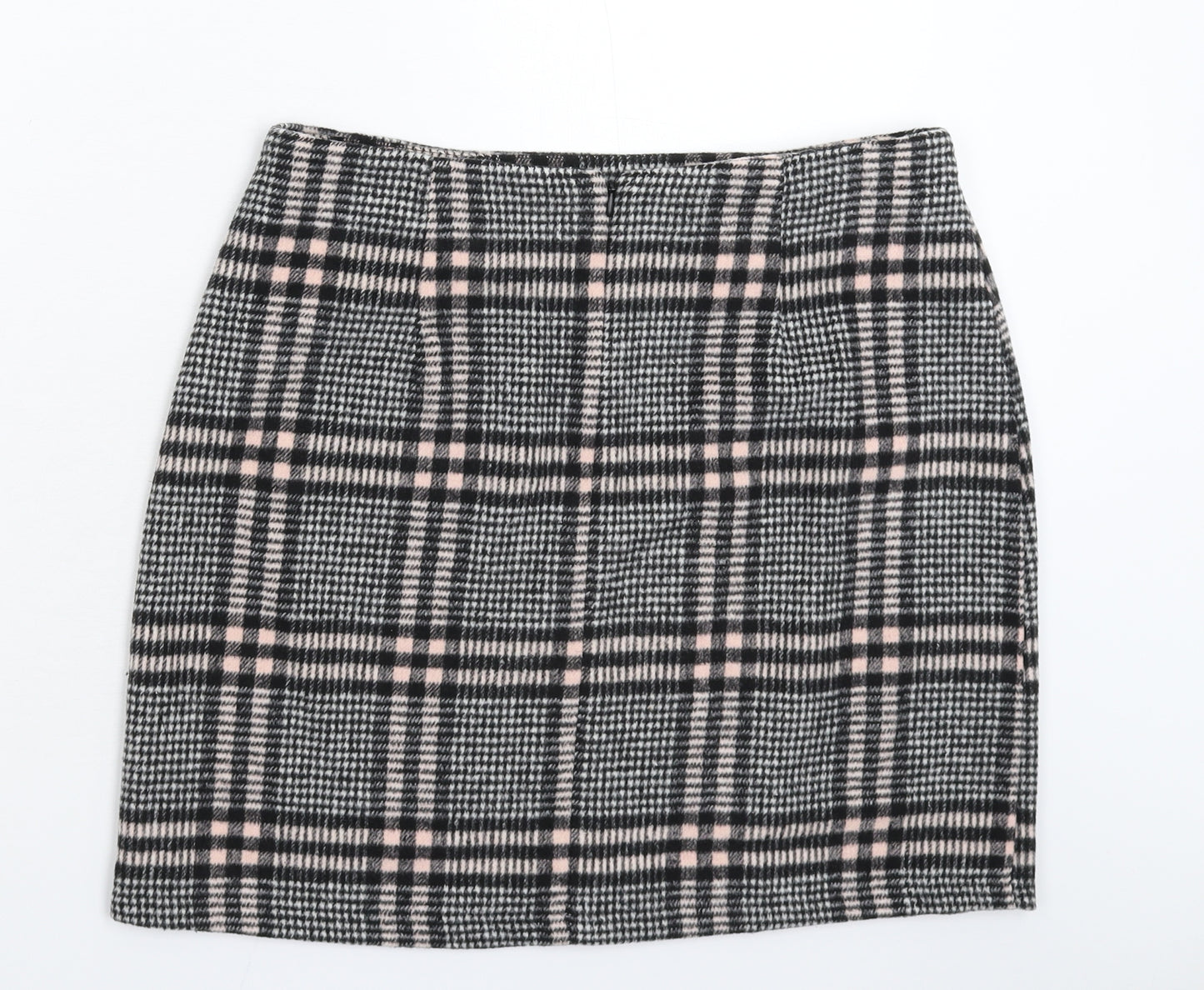 Peacocks Womens Multicoloured Check  Mini Skirt Size 12